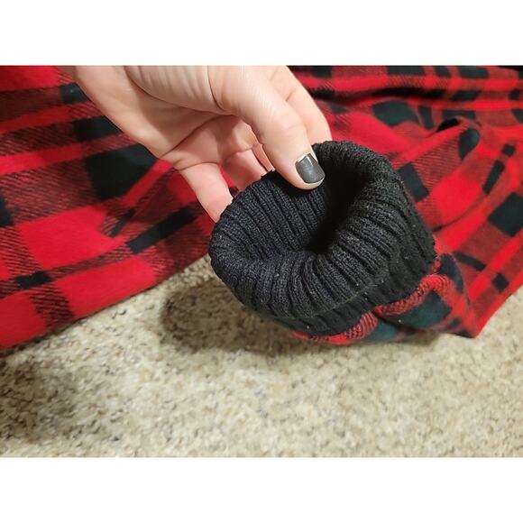 Vtg 80s/90s Ms New Yorker Buffalo Plaid Jacket Faux Fur Collar Shoulder Pad RARE - Picture 9 of 16